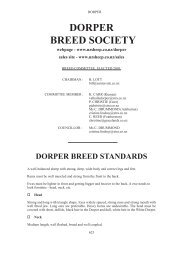 Dorper - New Zealand Sheepbreeders' Association