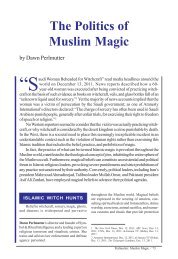 The Politics of Muslim Magic - Middle East Forum