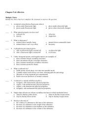 Chapter 5 & 6 Review Test