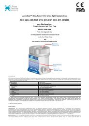 AccuTest DOA Panel 10+2 Urine Split Sample Cup - Drug Testing ...