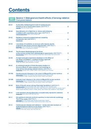 S01-P01 Biological and health effects of ionising radiation