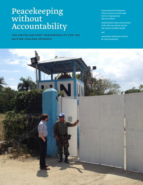 Peacekeeping without Accountability - Yale Law School