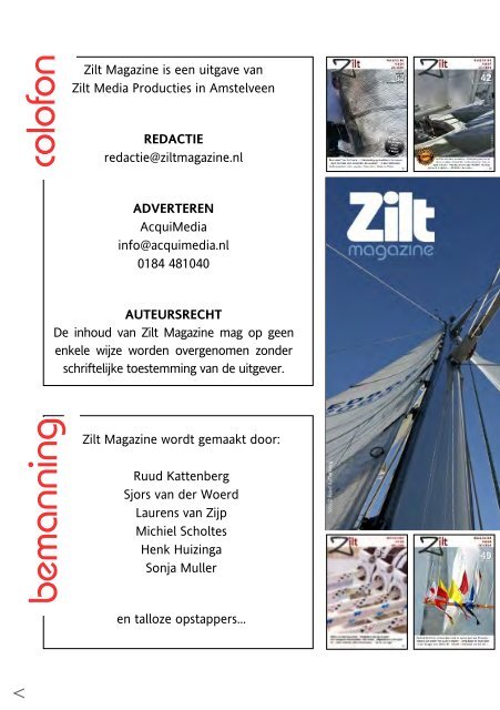 Zilt Magazine 89 - 29 augustus 2013 - Mobiele editie