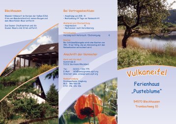 Ferienhaus Pusteblume