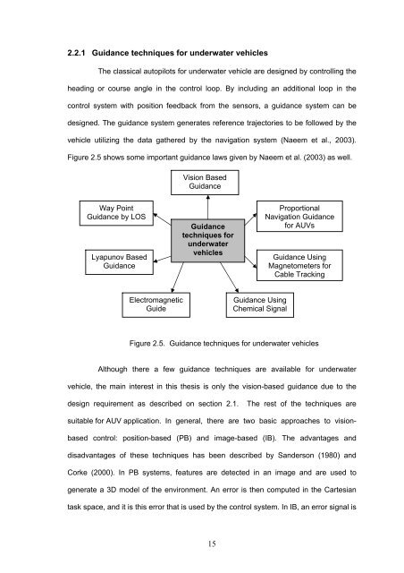 development of a vision system for ship hull ... - ePrints@USM