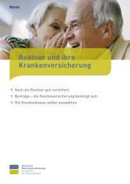 Rentner und ihre Krankenversicherung