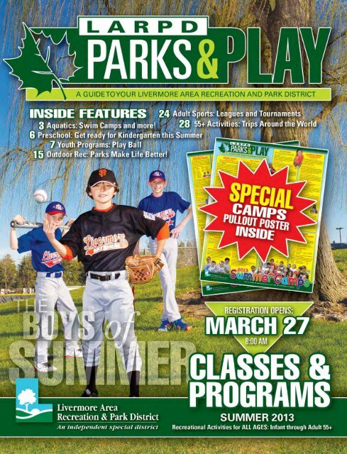 Download a pdf - Livermore Area Recreation and Park District