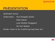 PowerPoints/overheads fra kurset (PDF) - Liv.dk