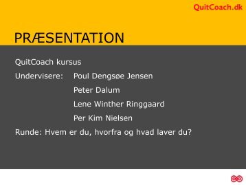 PowerPoints/overheads fra kurset (PDF) - Liv.dk