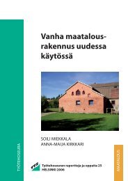 Vanha maatalous- rakennus uudessa kÃ¤ytÃ¶ssÃ¤ - TTS