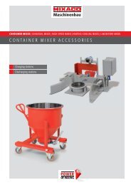 CONTAINER MIXER ACCESSORIES - Sawyer/Hanson Innovations