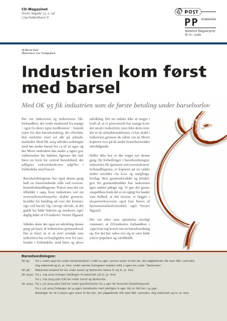 Succes med uddannelse Succes med uddannelse - CO-industri