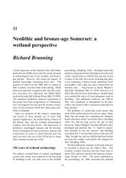 Neolithic and bronze-age Somerset - Somerset County Council