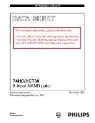 74HC30 8-input NAND gate