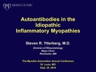 Idiopathic Inflammatory Myopathies - The Myositis Association