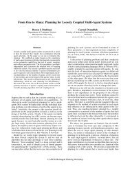 From One to Many: Planning for Loosely Coupled Multi-Agent Systems