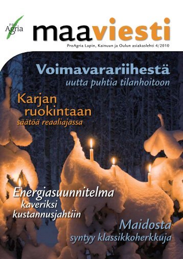 4/2010 - ProAgria Oulu