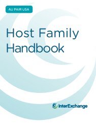 InterExchange Au Pair USA | Host Family Handbook