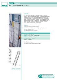 Pit laDDer tyPe a ThE oRiGiNAL - Stingl GmbH