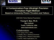 A Contamination-Free Ultrahigh Precision Formation Flying Method ...