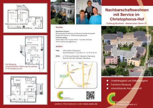 Das ExposÃ©e als PDF-Datei - Evangelisches Christophoruswerk eV