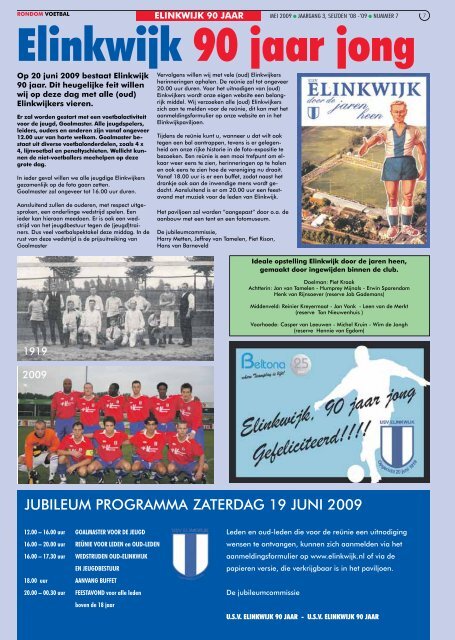 seizoen 2008/2009 nummer 7 - Rondom Voetbal