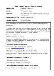 tree preservation order - East Lindsey District Council