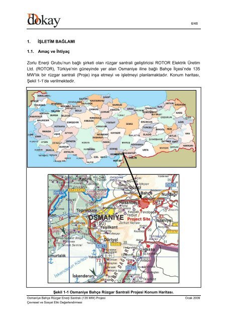 bahçe rüzgar enerji santralı (135 mw) - Zorlu Enerji