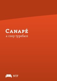 CanapÃ© - Typophile