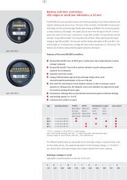 Battery and time  controllers, LED single or multi bar ... - Eegholm