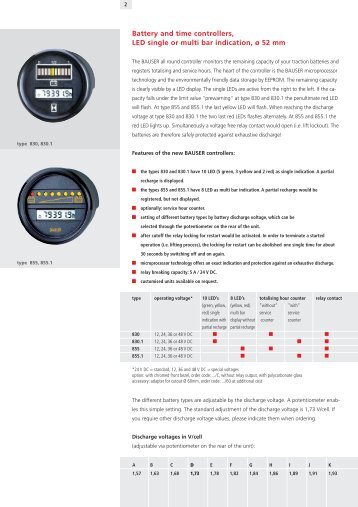 Battery and time  controllers, LED single or multi bar ... - Eegholm