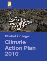 Chabot College - ACUPCC Reports - Climate Commitment