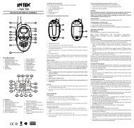 USER MANUAL T90 UK - Intek