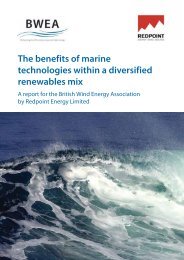 The benefits of marine technologies within a ... - Redpoint Energy