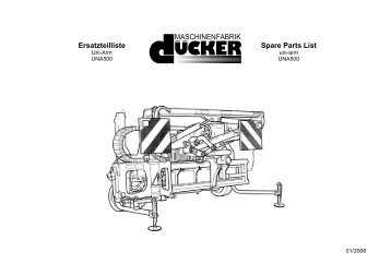 Ersatzteilliste Spare Parts List - Special Maskiner A/S