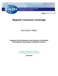 Deposit Insurance Coverage - International Association of Deposit ...