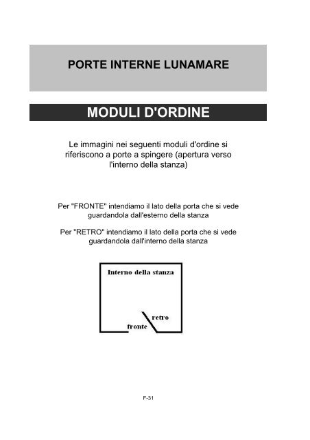 MODULI D'ORDINE - DI.BI. Porte Blindate