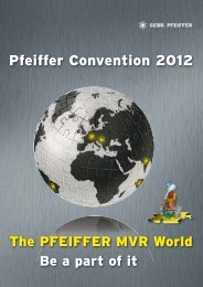 Pfeiffer Convention 2012 - Gebr. Pfeiffer SE