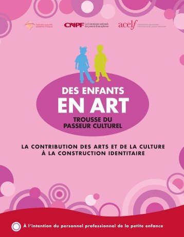 Trousse des enfants en art de l'ACELF