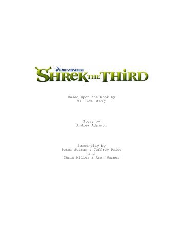 Shrek the Third Final Script Script - JoBlo.com