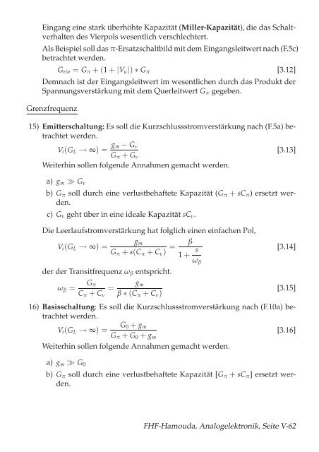 Fachhochschule Furtwangen, Prof. Dr.-Ing. M. J. Hamouda 000000 ...