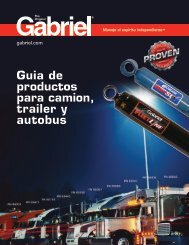 Guia de productos para camion, trailer y autobus - Gabriel