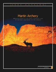 2 0 0 4 C A T A L O G - Martin Archery