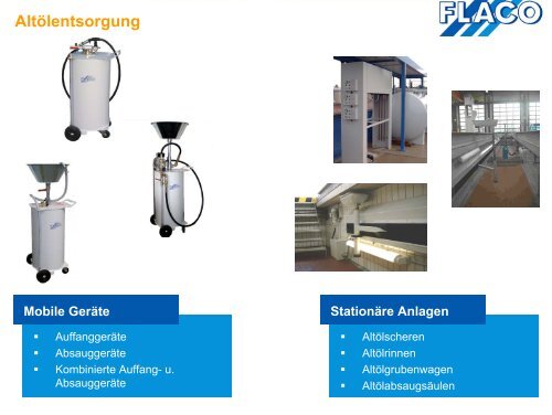 VORSTELLUNG DER FLACO - GERÃTE GMBH