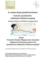 und Palliativversorgungzentrum Antrag Friedericke-Fliedner ...
