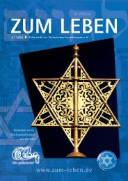 zum leben - SÃ¤chsische Israelfreunde eV