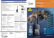 Protection du travailleur isolÃ© ! - Icom France