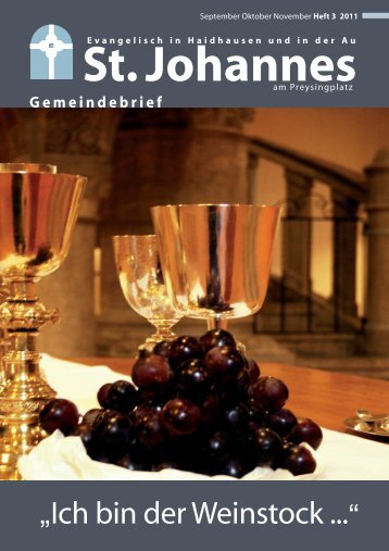 Gemeindebrief - St.Johannes