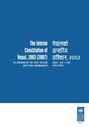 The Interim Constitution of Nepal, 2063 (2007) g]kfnsf] cGtl/d ;+l jwfg ...