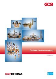 Zentrale Gaseversorgung - ESAB-Service-GmbH, Siegen